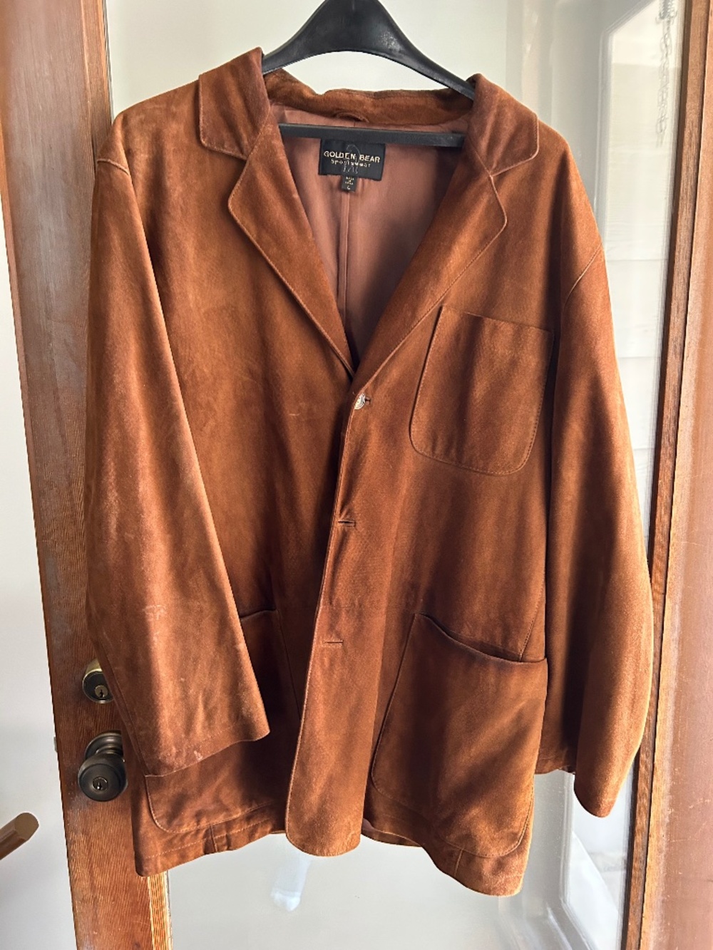 Vintage Golden Bear Leather Jacket